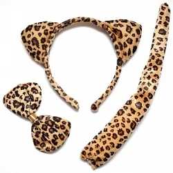 Набор (ушки,хвостик) "Леопард"