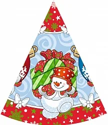 Колпак Снеговик / уп.6шт