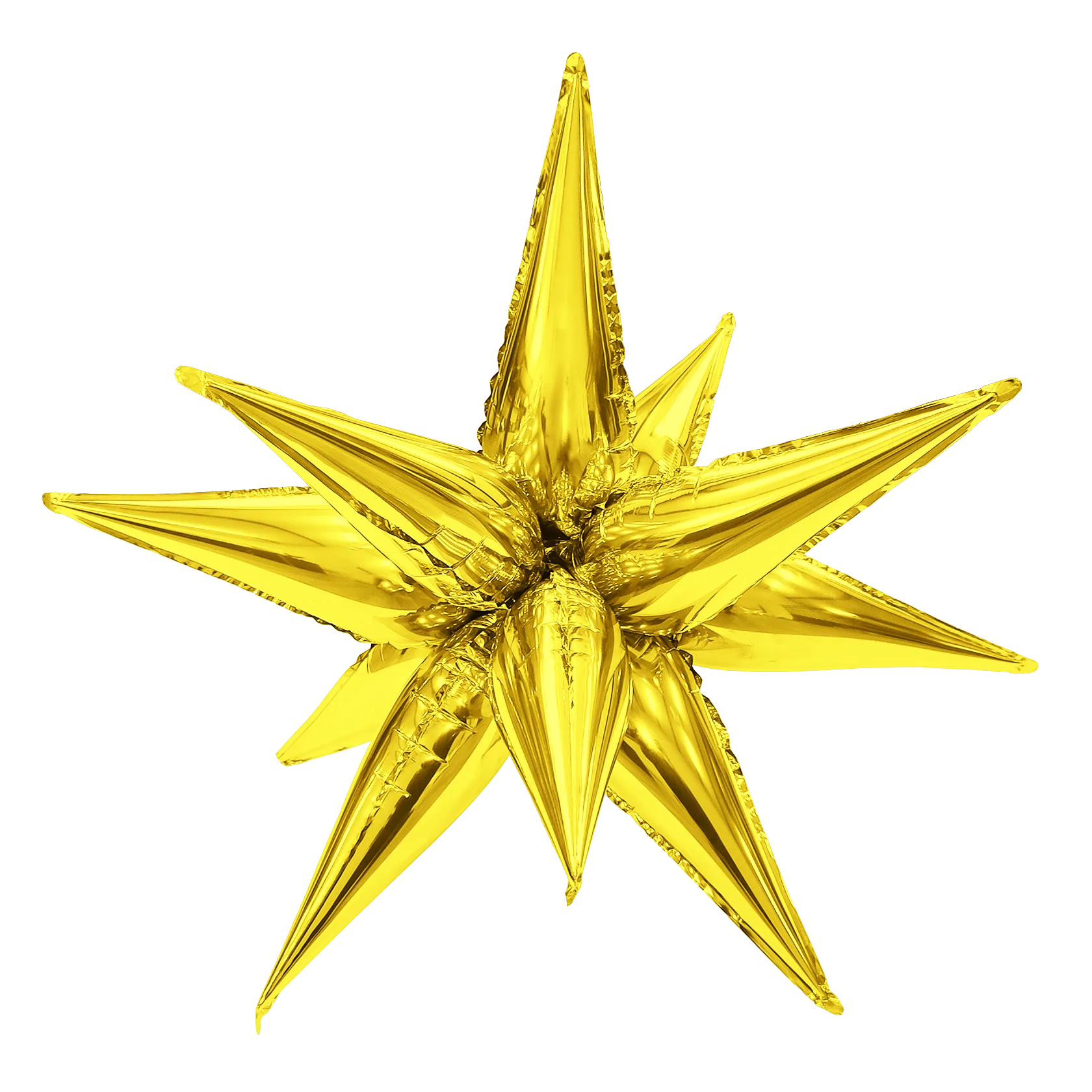 Р 26''/66 см Звезда составная, Золото, 1 шт.(Россия)