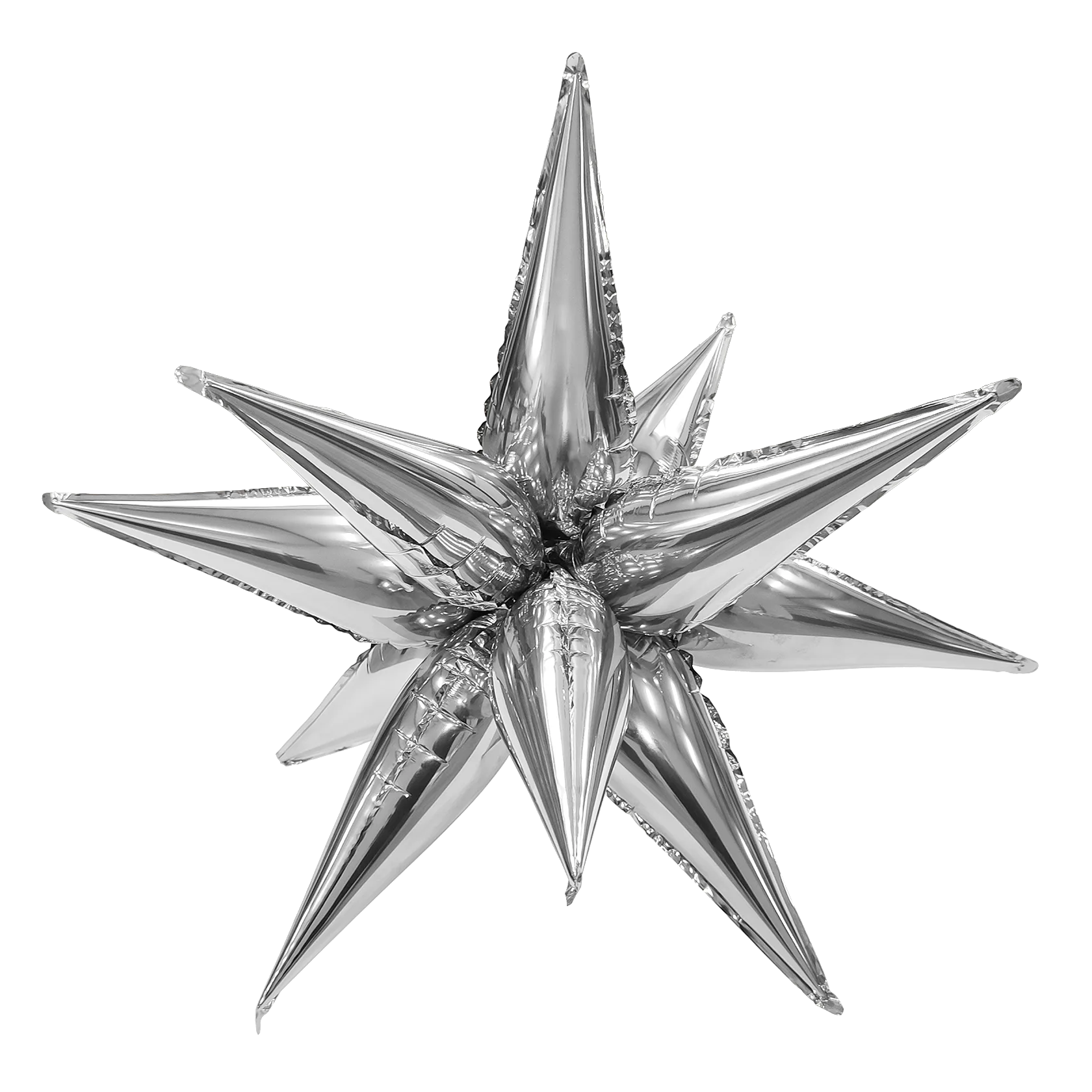 Р 26''/66 см Звезда составная, Серебро, 1 шт.(Россия)