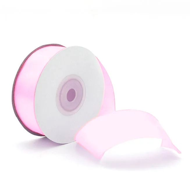 Лента атласная (1,2 см*22,85 м) Лавандово-розовый, 1 шт.