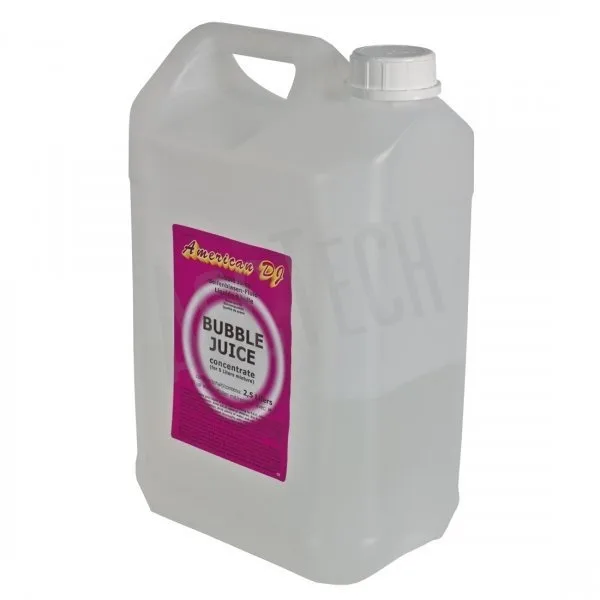 Жидкость для генератора мыльных пузырей American DJ Bubble juice concentrate / 2,5л.