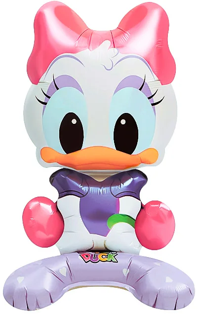 Шар 3D (24''/61 см) Фигура на подставке, Утенок Дейзи, 1 шт. в уп.