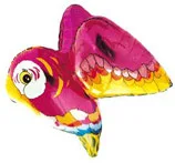 И 3D Попугай объёмный / Parrot / 1 шт / (Испания)