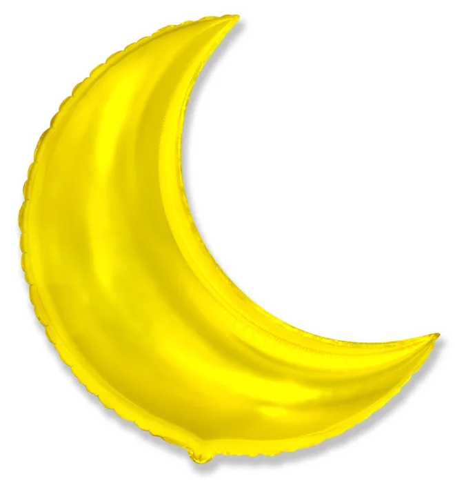 И 36"/89см Полумесяц Золото / Crescent Moon / 1 шт / (Испания)