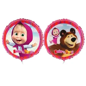 G 18"/46см Маша и Медведь"  / 1 шт /(Италия)