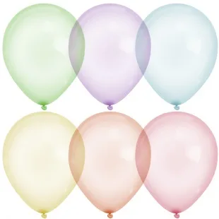 К 12"/30см Горный хрусталь, Ассорти, кристалл, 100 шт.  (Китай)