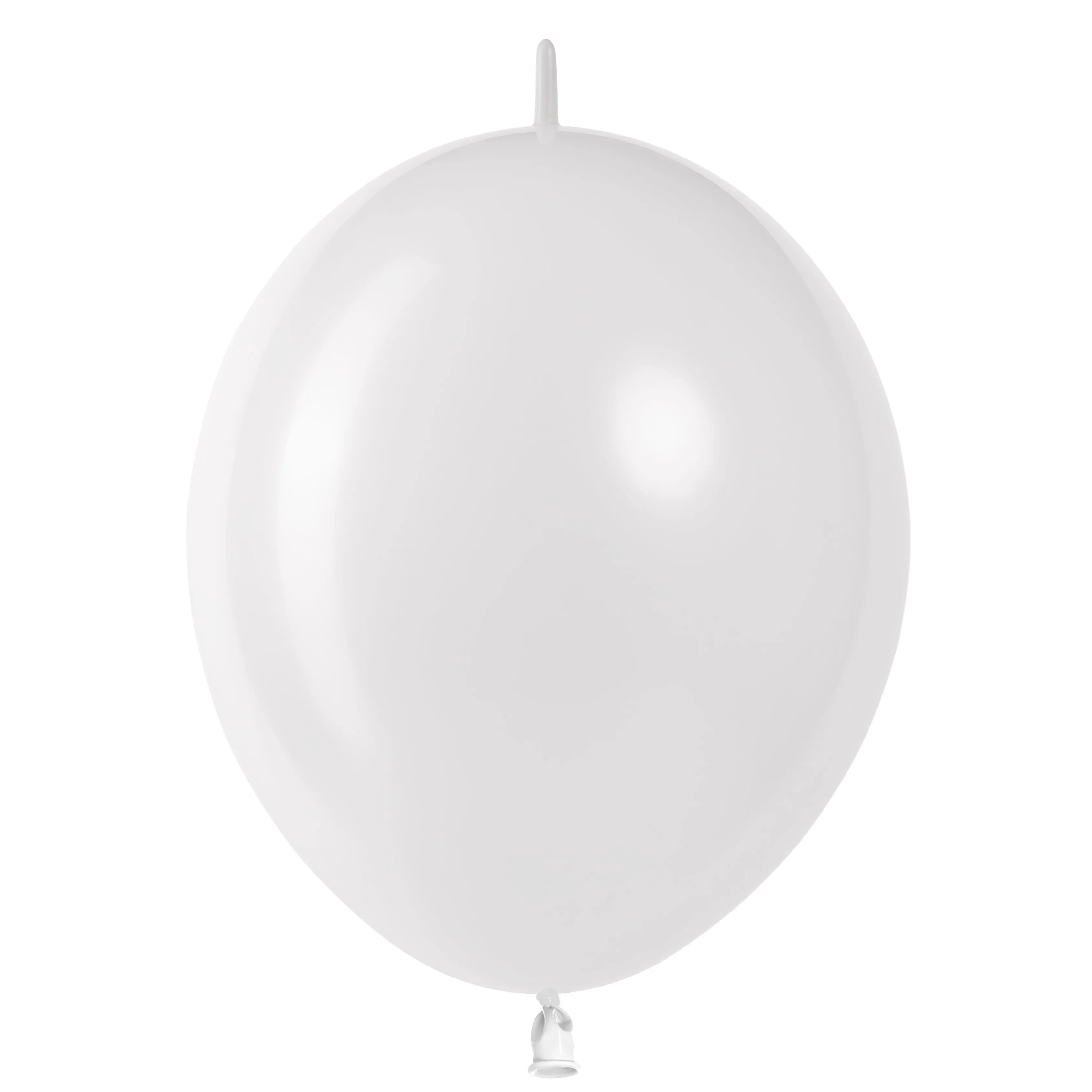 512- Линколун (6''/15 см) Белый, пастель, 100 шт.(Китай)