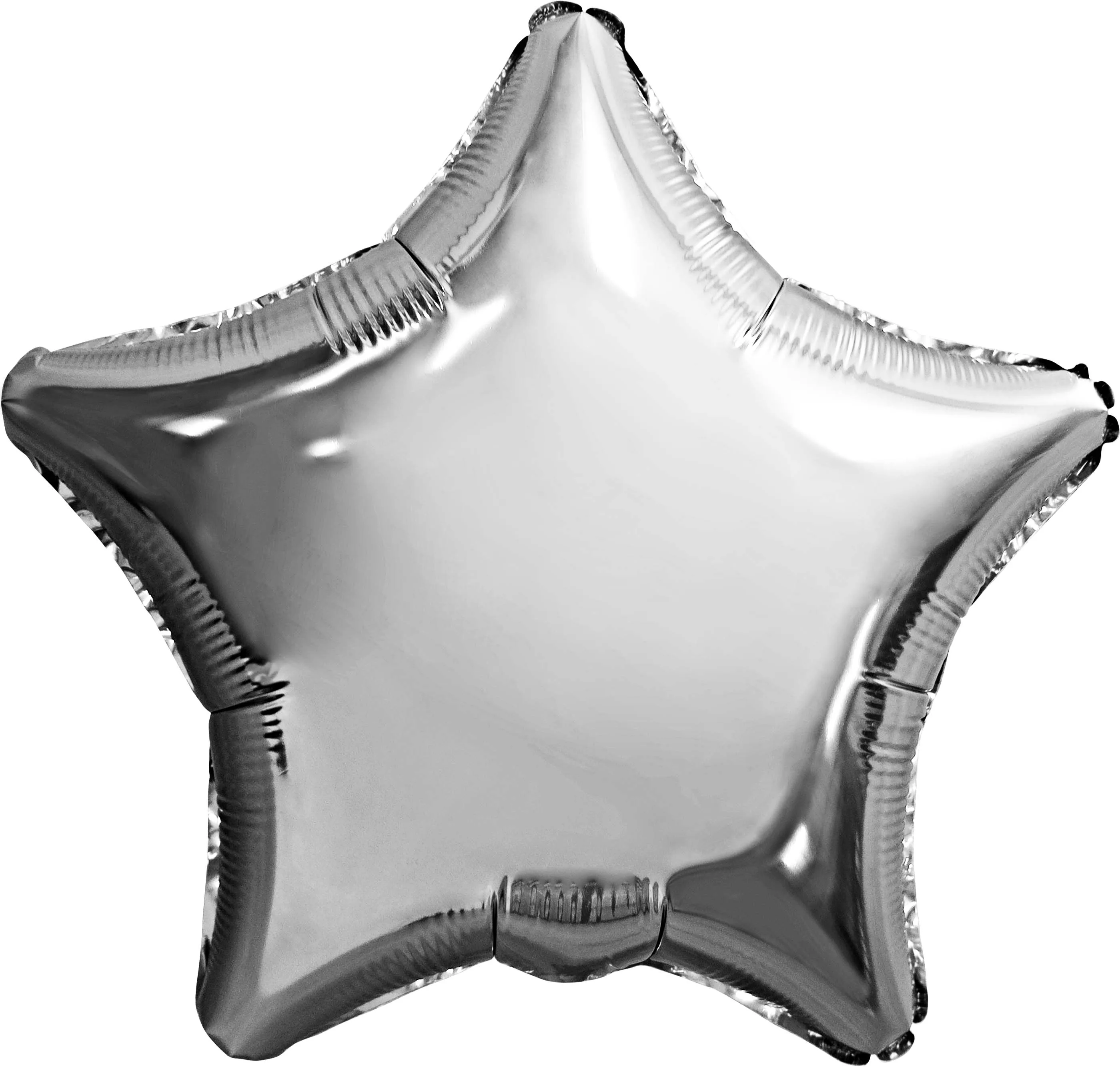 Р 9''/23 см Звезда, Серебро, 5 шт. в уп. (Россия)