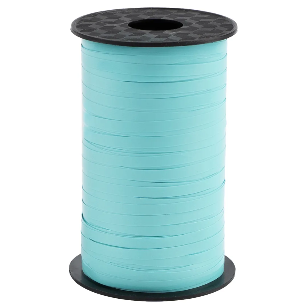 Лента полипропиленовая (0,5 см*250 м) Небесно-голубой, Лаковый, 1 шт.