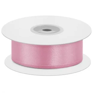 Лента атласная (1,2 см*22,85 м) Светло-розовый, 1 шт.