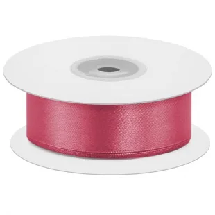 Лента атласная (1,2 см*22,85 м) Коралловый, 1 шт.