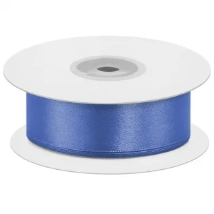 Лента атласная (1,2 см*22,85 м) Синий индиго, 1 шт.