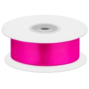 Лента атласная (1,2 см*22,85 м) Малиновый, 1 шт.