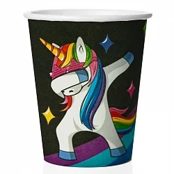 Стаканы "Танцующий единорог", 250 мл.  (6 шт.)