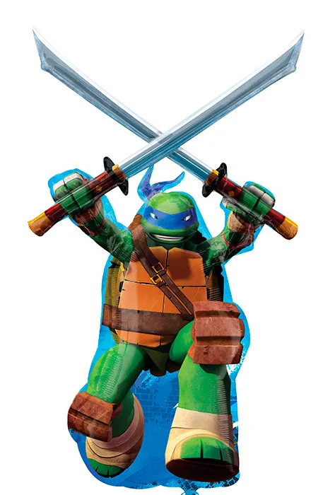 А 43"/108см Черепашки Ниндзя Леонардо в упаковке / 1 шт./ANAGRAM