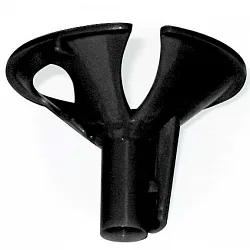 Зажим для шарика универсальный ЧЕРНЫЙ  / 100 шт /