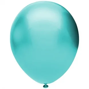 О 12''/30 см Аквамарин, металлик, 50 шт. (Турция)