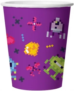 Стаканы (250 мл) Космические пиксели, 6 шт.