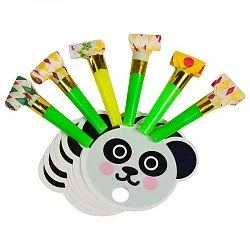 Язычки Панда, 9 см., 6 шт.