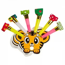 Язычки Тигр, 9 см., 6 шт.