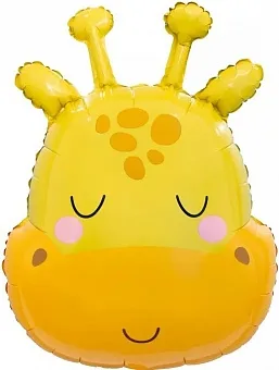 F 29"/74см Голова, Милый Жираф, 1 шт. / (Китай)
