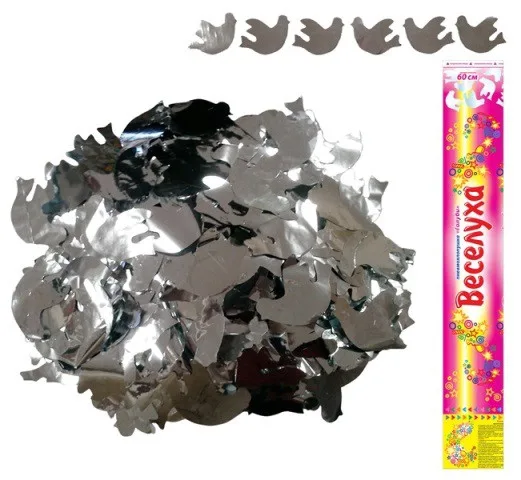 Пневмохлопушка 60см.  Голуби Веселуха  /1 шт. / (Китай)