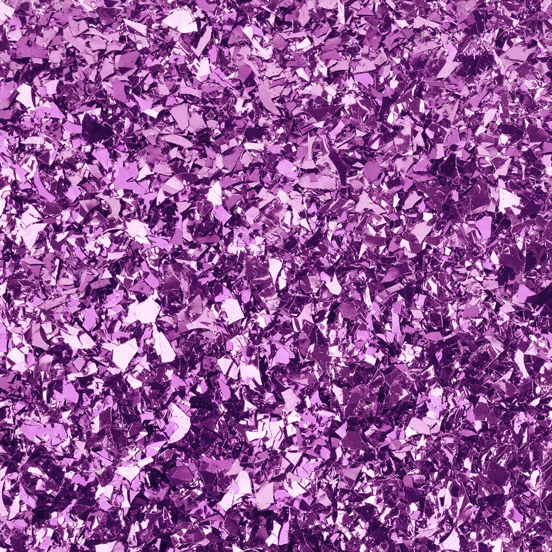 Конфетти дробленые Сиреневый, Металлик, 20 г