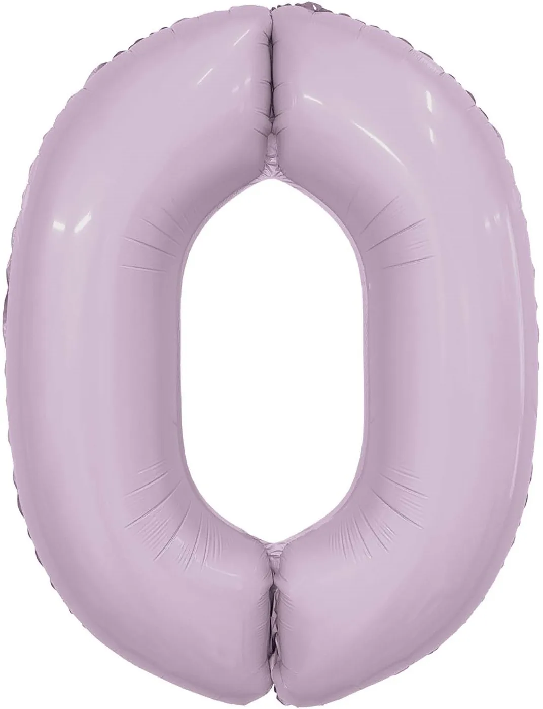 Р 40"/102см Цифра "0" Slim, Орхидея, / 1 шт / (Россия)