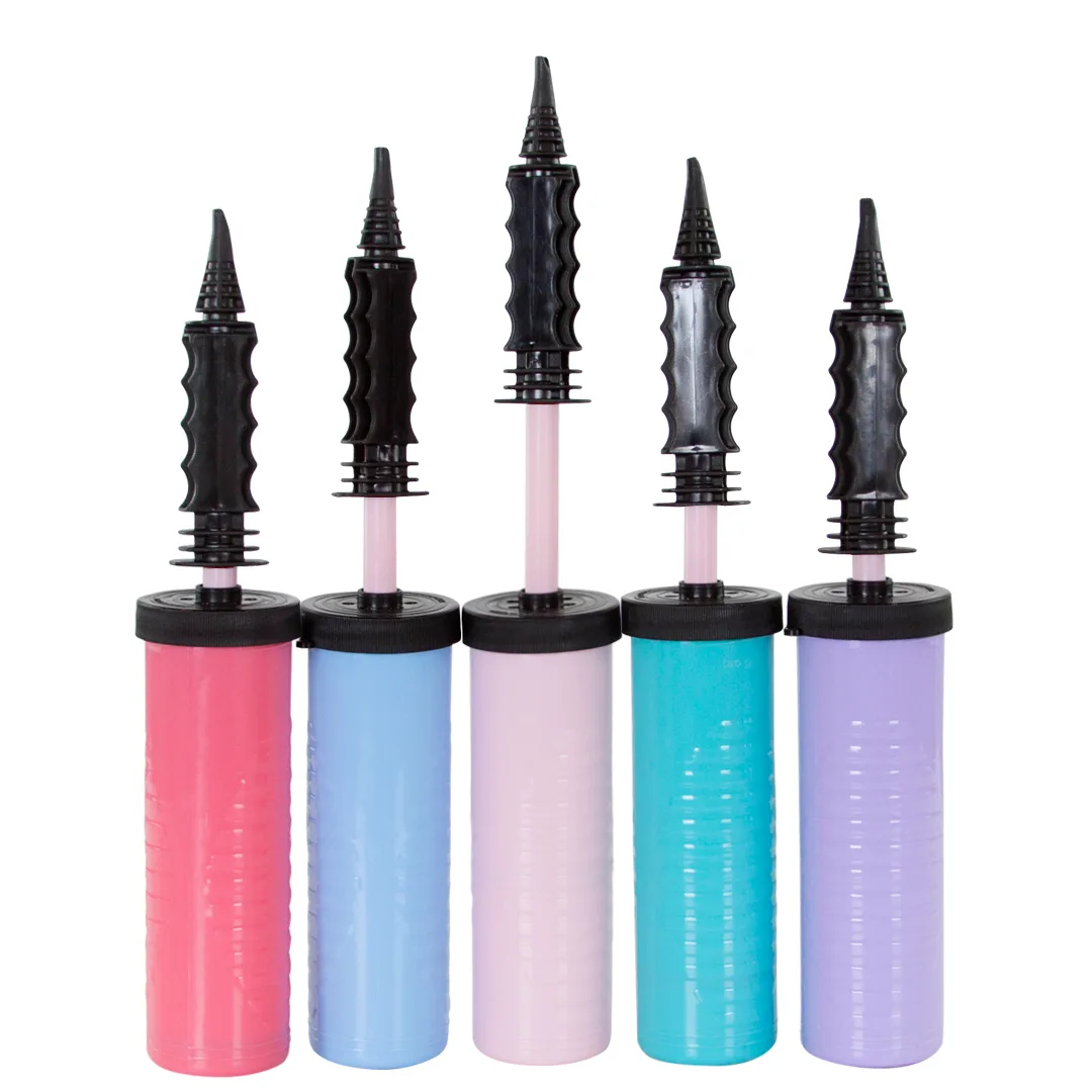 Насос ручной, с защитой от падения, двухходовой, 27 см, Пастельный цвет, 1 шт.