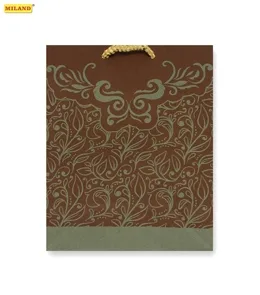 Пакет подарочный Роскошный узор (М) 18 х 23 х 10