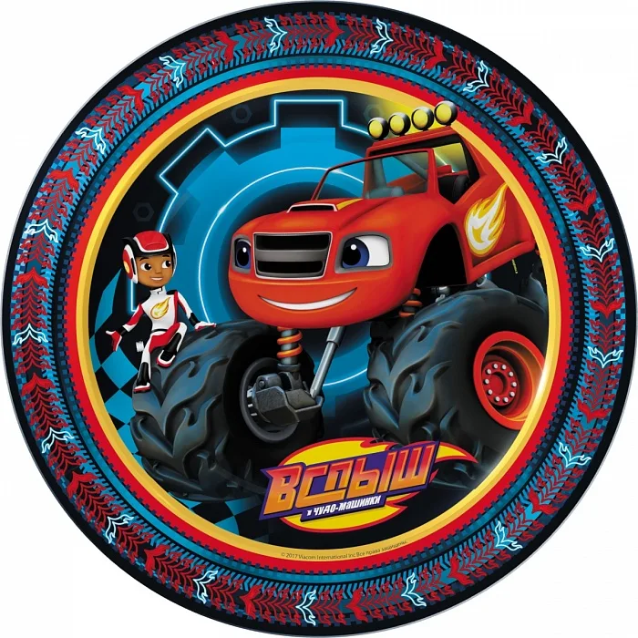 Тарелки "Вспыш" 18см./ 6 шт.