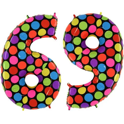 G 40"/102см Цифра "6/9" супер яркий  / 1 шт / (Италия)