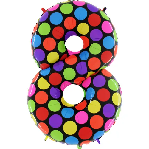 G 40"/102см Цифра "8" супер яркий  / 1 шт / (Италия)