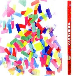 Пневмохлопушка 100см. бумажное конфетти