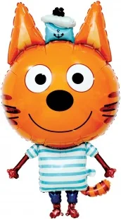 F 34"/86см см Коржик, Три кота/ 1 шт./ (Китай)