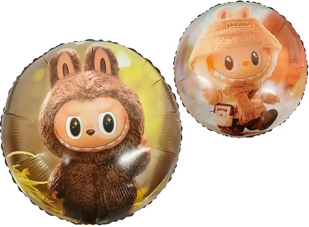 F 18"/48см Круг, Плюшевые эльфы, 1 шт.(Китай)