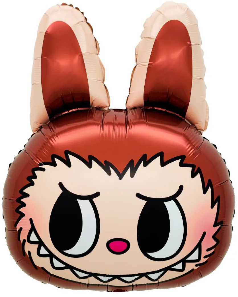 F 27"/69см Плюшевый эльф, Голова, Коричневый, 1 шт.(Китай)