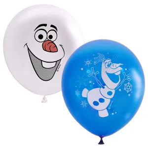 М 12"/30см Снеговик Олаф,Пастель+Декоратор, Ассорти / 25 шт./ (Мексика)