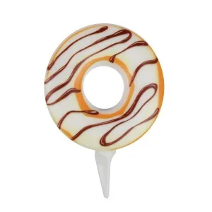 Свеча Цифра "0" Пончик, 6 см./1 шт.