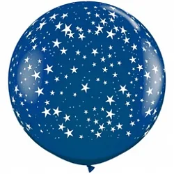 S 1М  Звезды, Синий, Кристалл/ 1 шт. / (Колумбия)