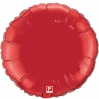 И 32"/78см Круг Красный / Rnd Red / 1 шт / (Испания)