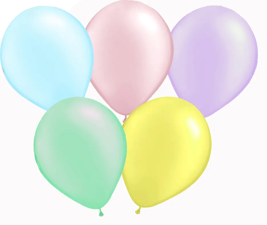 М Перламутр 12"/30см Ассорти /Assorted/100 шт./Мексика