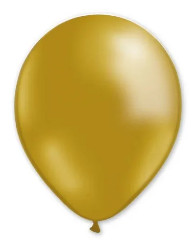 И 12"/31см Золото, Металлик / 100 шт. (Испания)