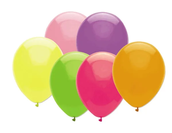 И 11"/28см  Ассорти, Неон / 100 шт. (Испания)