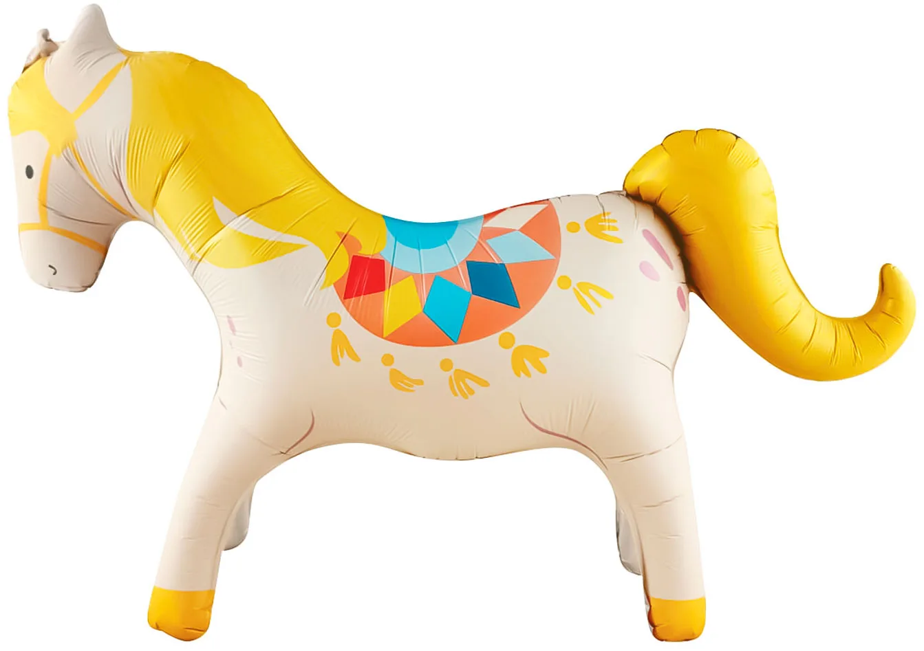 Шар 3D (46''/117 см) Фигура, Цирк, Любимая лошадка, 1 шт. в уп.