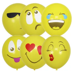 M 12"/30см 1 ст. рис Эмоции Смайл 25шт(Мексика)