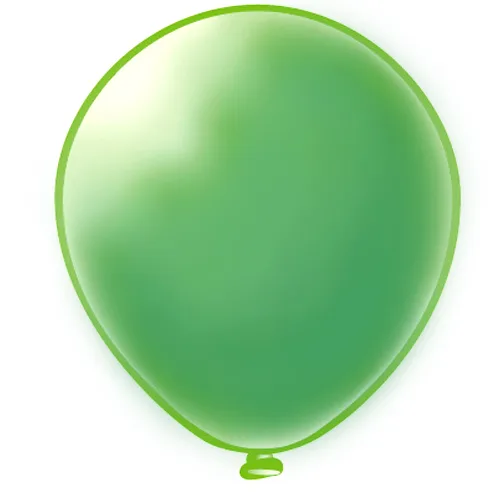 Б 10"/25см Пастель зеленый/Green/50 шт./ (Таиланд)