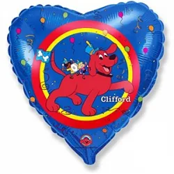 И 18 Сердце Клиффорд и друзья / Clifford / 1 шт / (Испания)