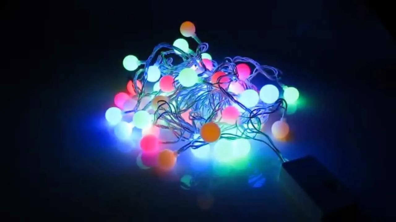 Светодиодная гирлянда "Шарики"  / 10м